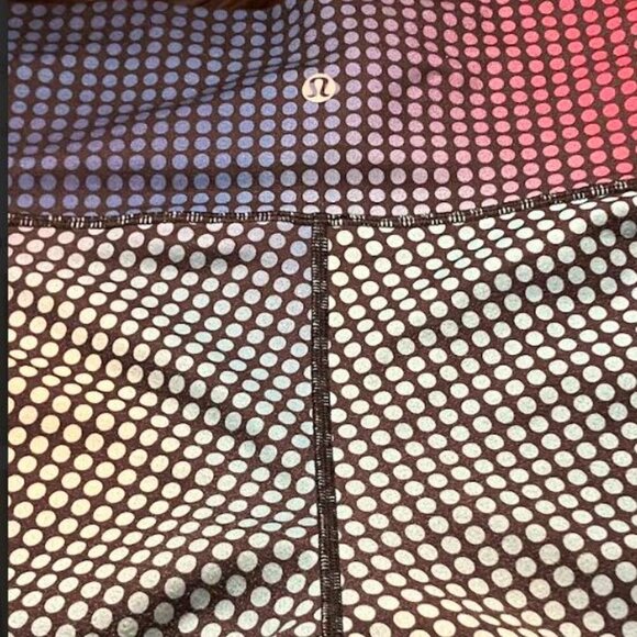 Lululemon High Times Cosmic Dots Size Small EUC Colorful - Picture 5 of 8